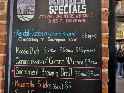 Burgers and Brew kings specials menu, photo 1 - January 2026
