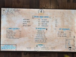 Ca Phe Phin drinks menu, photo 1 - September 2024