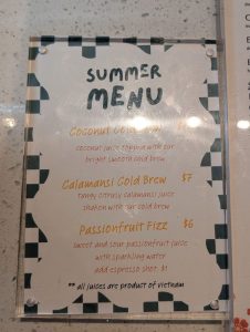Chloé Cà Phê & Roastery restaurant - May 2026