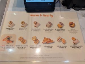 Philz Coffee warm & hearty menu, photo 1 - July 2026