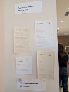 Pastry Cat seasonal menu, photo 1 - July 2026