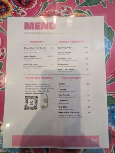 Meza California drinks menu, photo 1 - June 2026