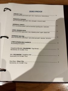 Grange Restaurant & Bar menu - October 2026