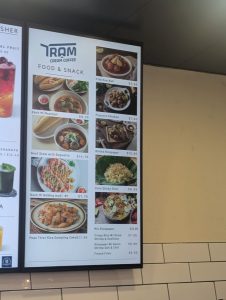 Tram Cream Coffee #7 food & snack menu, photo 1 - June 2025