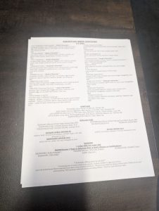 Binchoyaki menu additions menu, photo 2 - August 2024