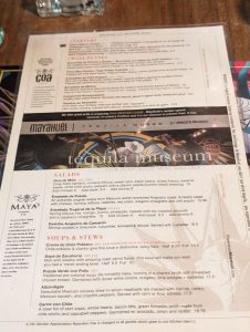 Mayahuel restaurant - June 2024