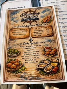 Steamboat Landing Bar & Grill restaurant - July 2026