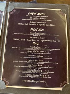 Steamboat Landing Bar & Grill dinner menu, photo 2 - July 2026