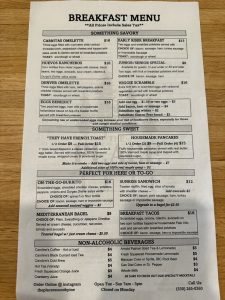 The Place on South Pine restaurant - October 2023