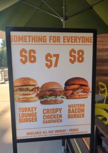 Burger Lounge seasonal menu, photo 1 - June 2025