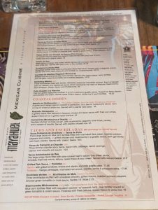 Mayahuel kids menu, photo 1 - June 2024